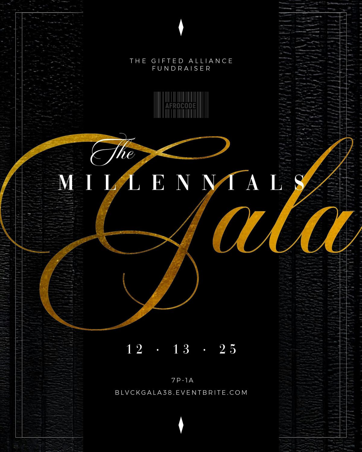 Gifted : Millennials Gala & Fund Raiser [OPENBAR 10P -11P] [SAT DEC 13], 13 December | Event in Washington