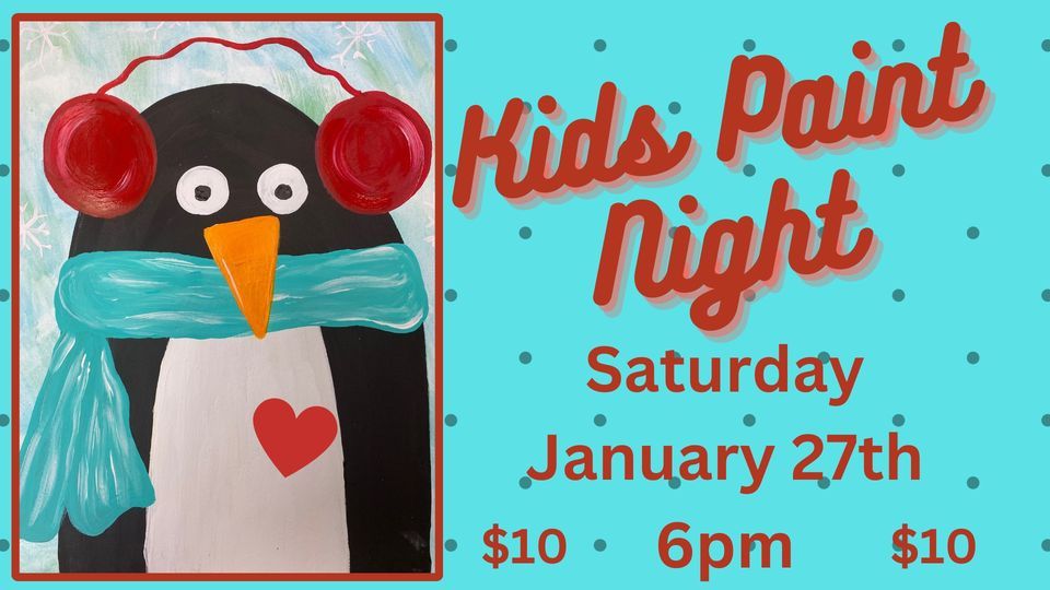 Kids Paint Night, Artsy Avenue, North Adams, January 27 2024 AllEvents.in
