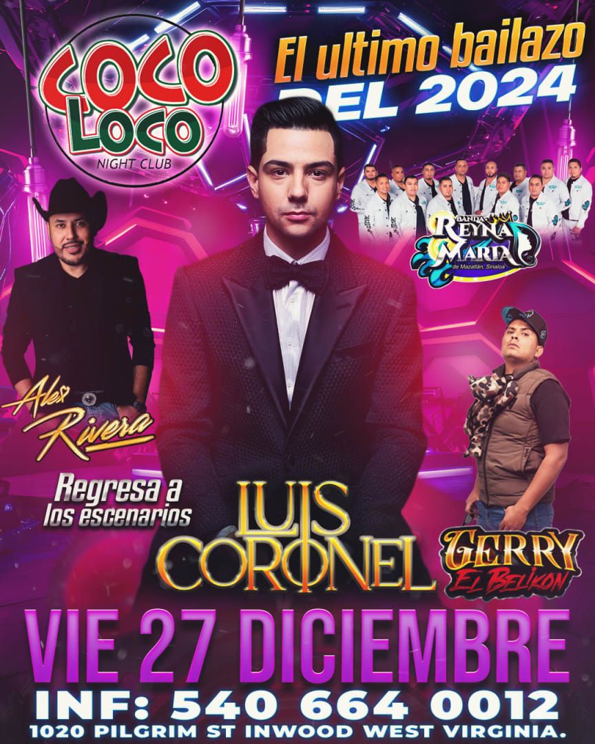Luis Coronel at Great American Music Hall, 11 May | Event in San Francisco | AllEvents