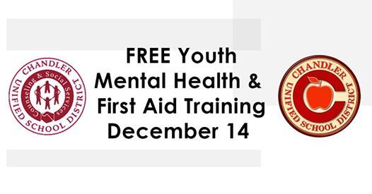 Free Youth Mental Health And First Aid Trainings At The Irc Chandler