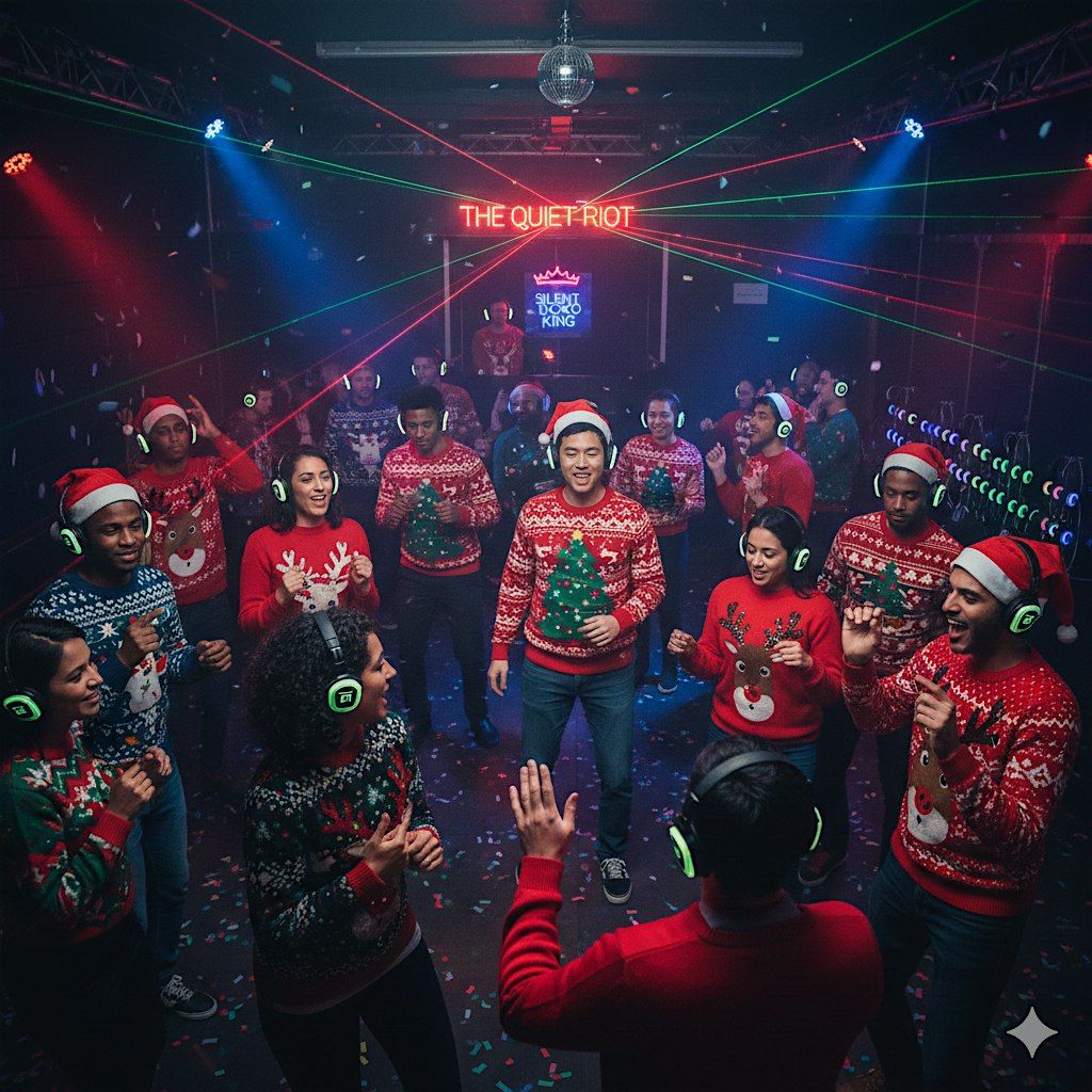 Silent Sleigh: A Ugly Sweater Silent Party, 20 December | Event in Charlotte | AllEvents