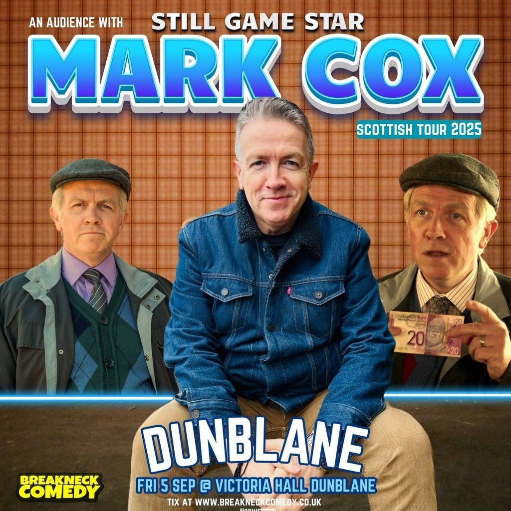 MARK COX : Live, 5 September | Event in Dunblane | AllEvents