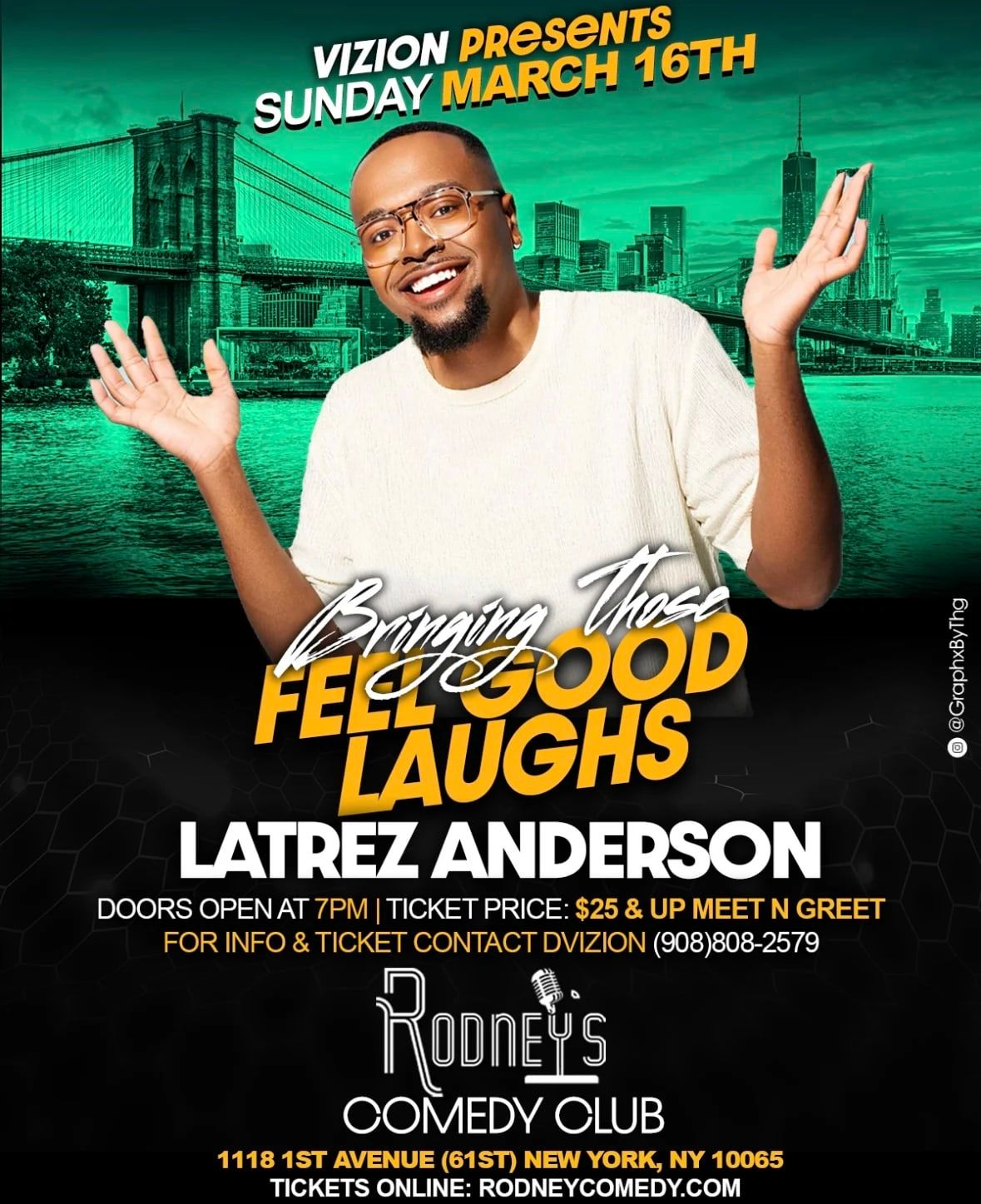 LaTrez Anderson at Funny Bone - Cleveland | Event in Cleveland | AllEvents