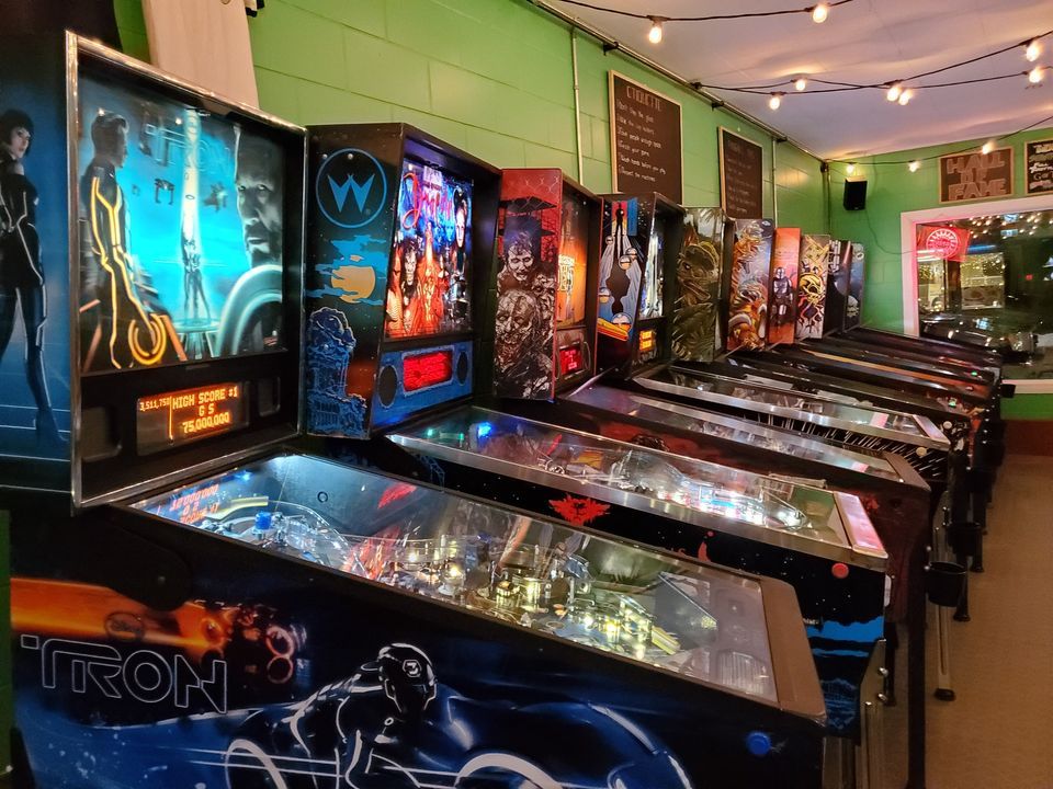 Pokeys Pinball Cafe Led Zeppelin Launch Party, Pokey’s Pinball Café