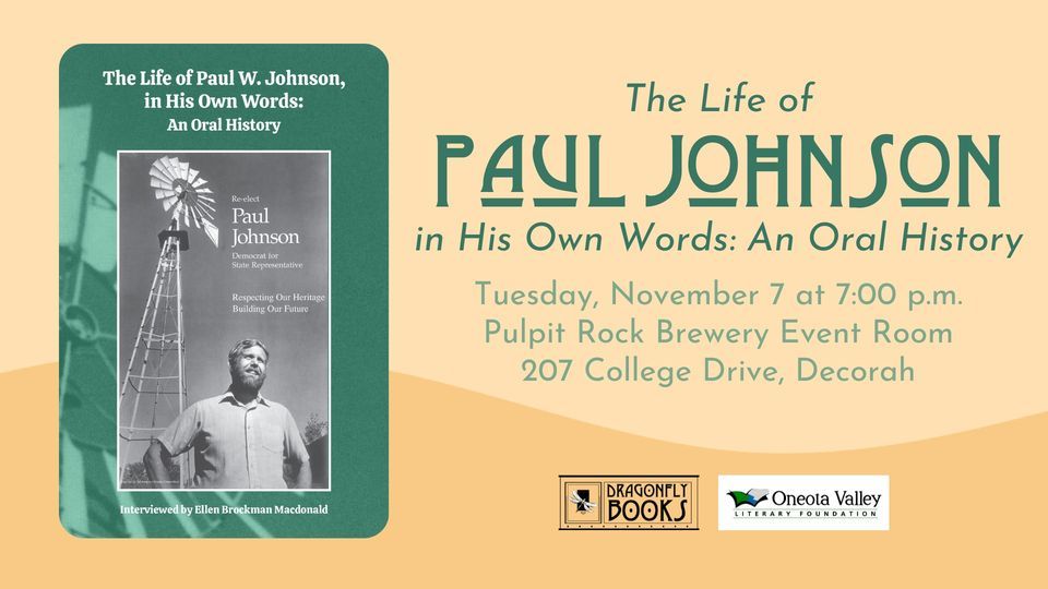 The Life of Paul W. Johnson, in His Own Words An Oral History, Pulpit
