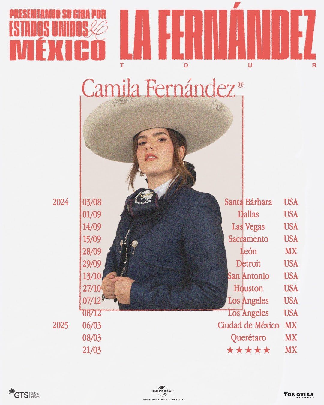Camila Fernandez, 13 September | Event in Palm Desert | AllEvents