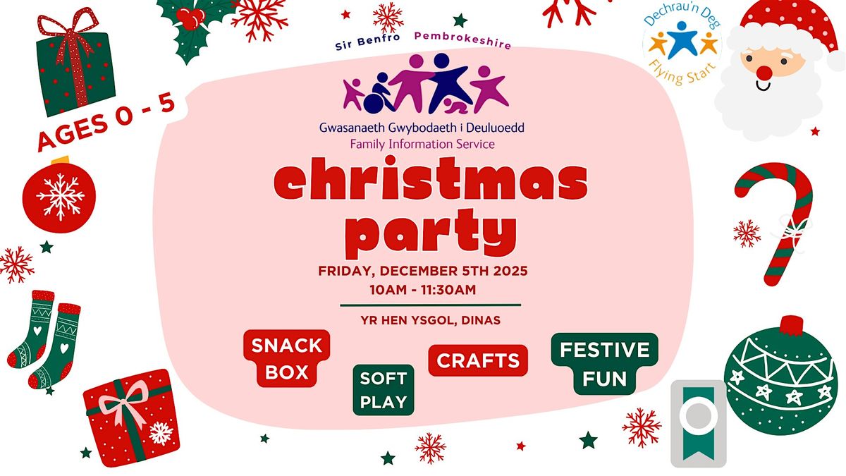 Dinas - Family Information Service Christmas Party, 5 December | Event in Dinas Cross | AllEvents