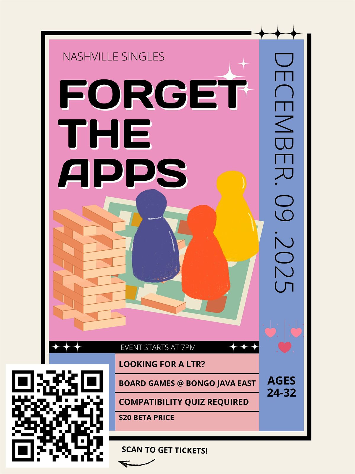 Board Game Dating Night, Dec 9, 7PM, Bongo Java East, 9 December | Event in Nashville | AllEvents