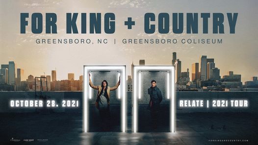 For King Country At Greensboro Coliseum Greensboro Nc Greensboro Coliseum Complex October 28 2021 Allevents In Greensboro Coliseum Events Calendar