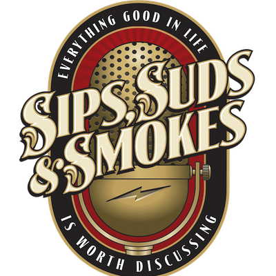 Sips, Suds, & Smokes logo