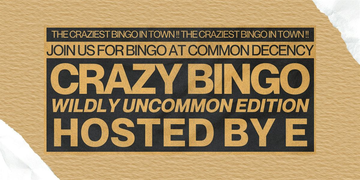 CRAZY BINGO - "Wildly Uncommon" Edition | Event in Chicago | AllEvents