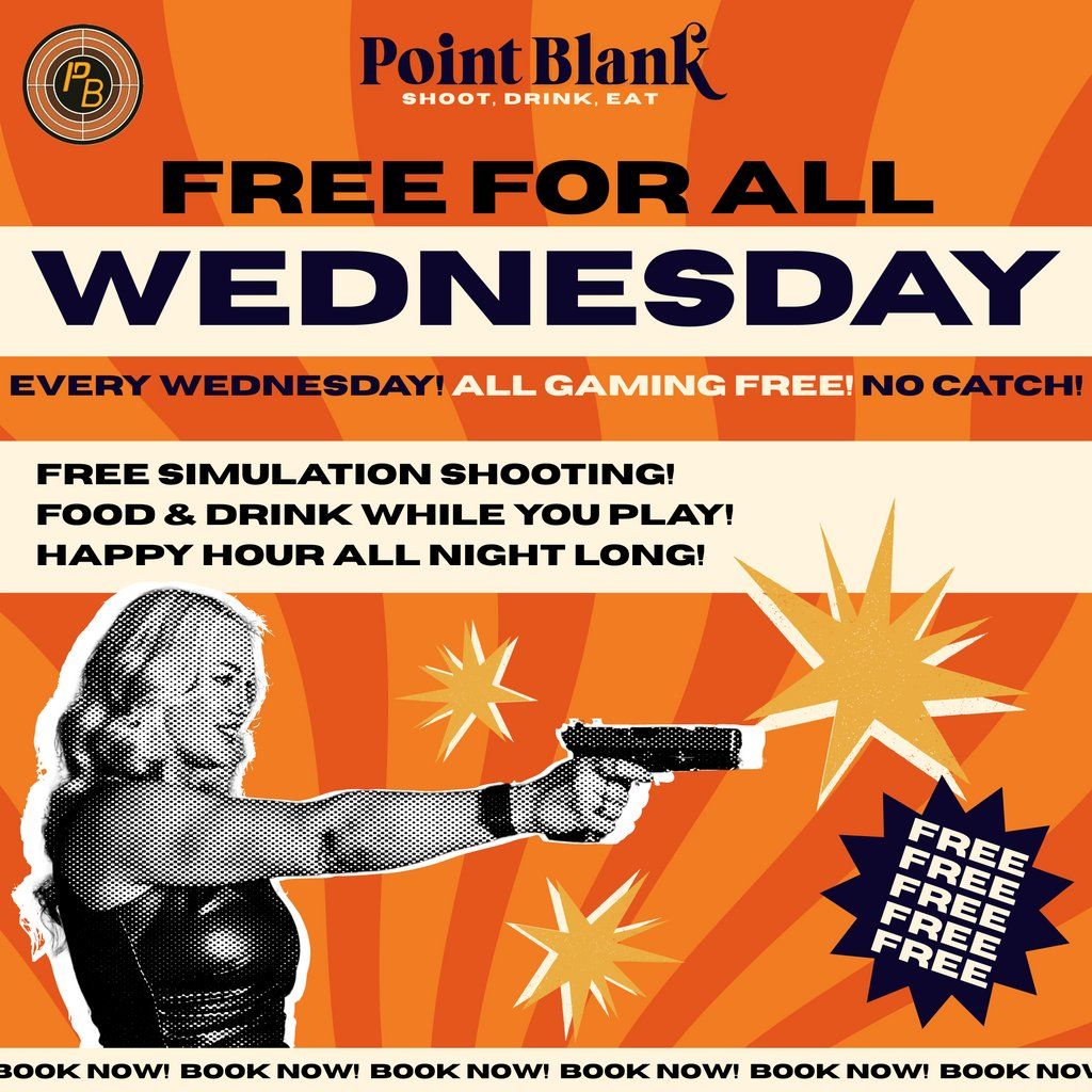 Free Shooting Wednesdays @ Point Blank Newcastle | Event in Newcastle Upon Tyne | AllEvents