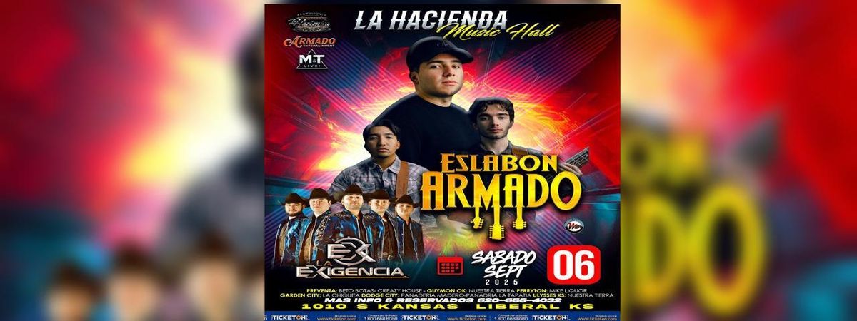 ESLABÓN ARMADO & LA EXIGENCIA, 6 September | Event in Liberal | AllEvents