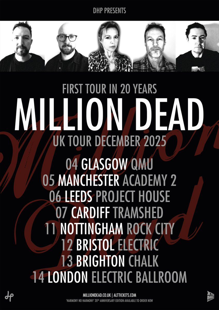 Million Dead Brighton Tickets, 13 December | Event in Brighton | AllEvents