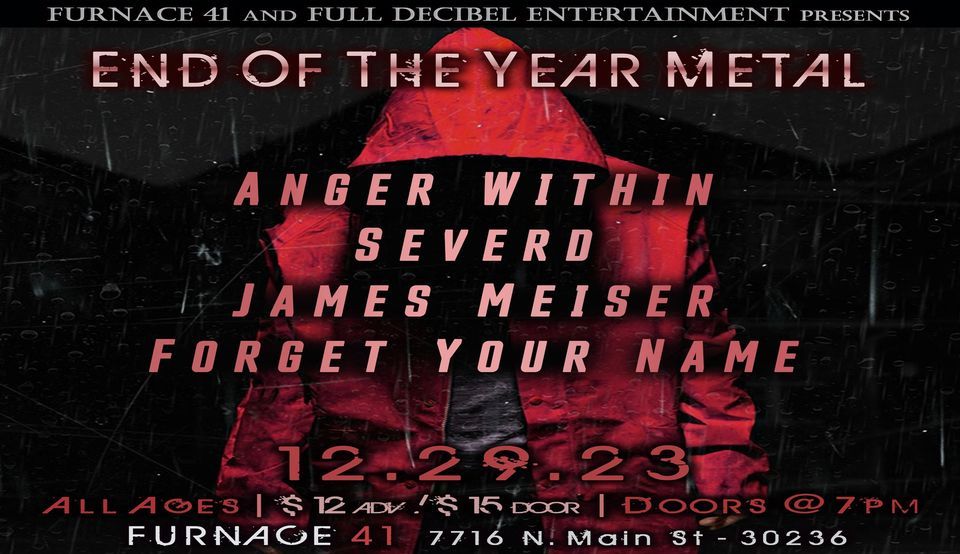 December 29th at Furnace 41, Furnace 41, Jonesboro, December 29 2023