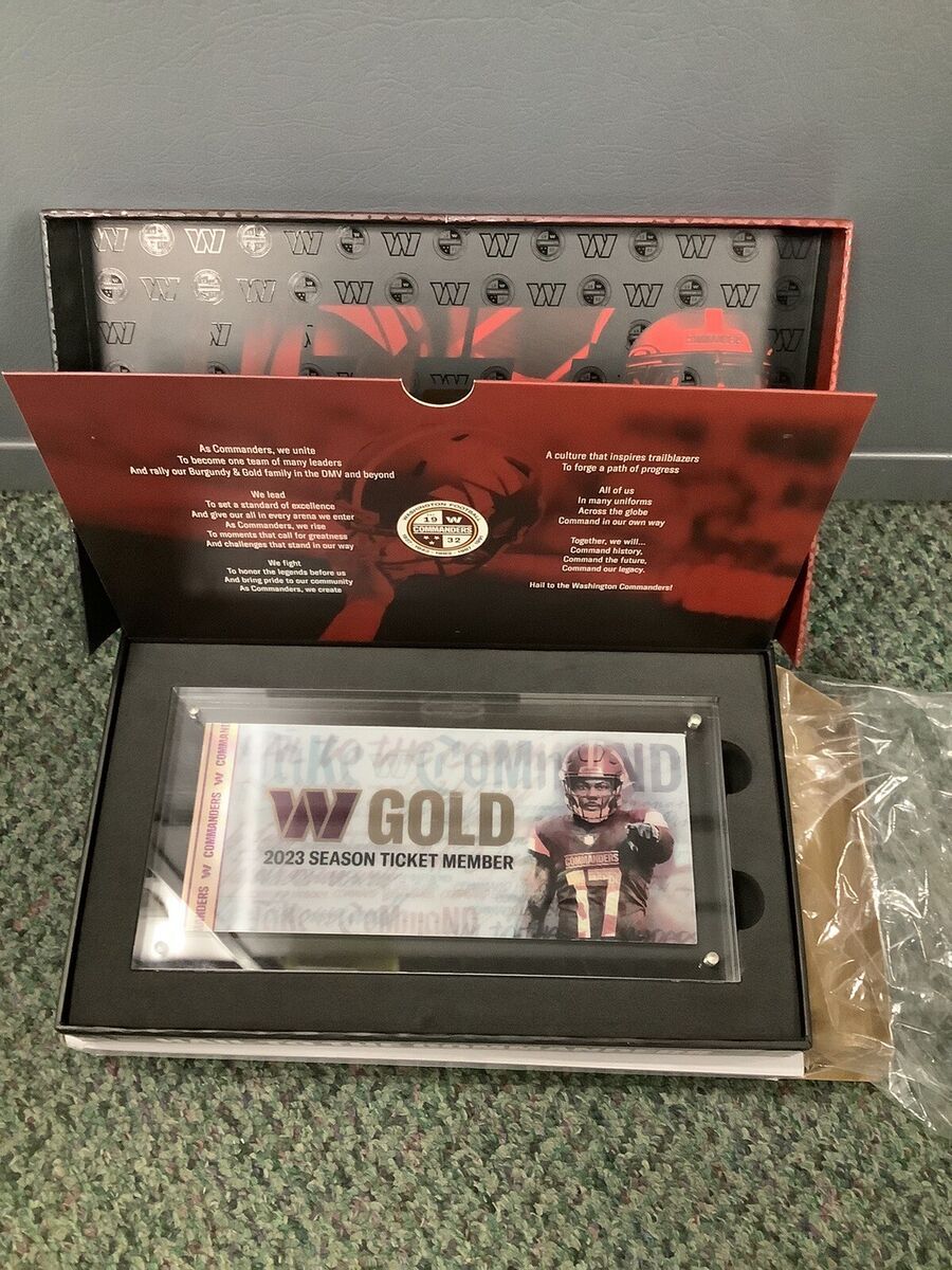 2025 Washington Commanders Season Tickets at Northwest Stadium, 6 September | Event in North Englewood | AllEvents