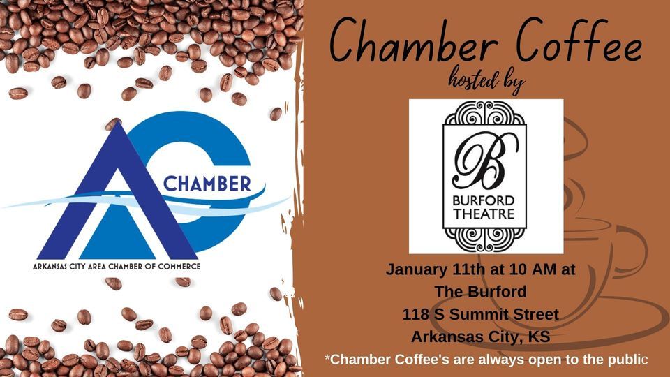 Chamber of Commerce Coffee hosted by The Burford Theatre, Burford