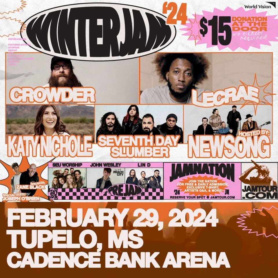 Winter Jam 2025 Tupelo Ms