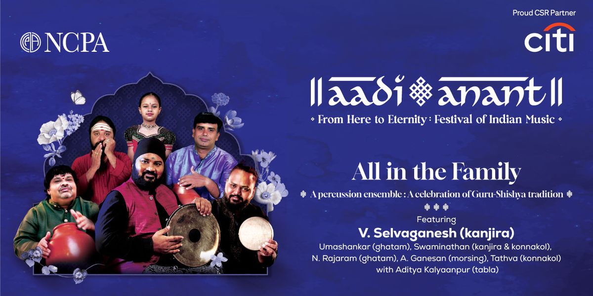 All in the Family: A Percussion Ensemble, 13 December | Event in Mumbai | AllEvents