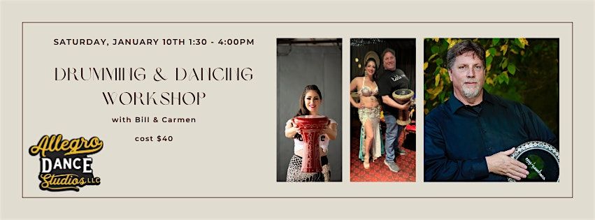 Drumming & Dancing Workshop, 10 January | Event in Emmaus | AllEvents