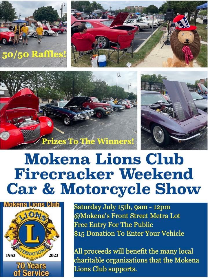 Mokena Lions Firecracker Weekend Car and Motorcycle Show, MetraMokena