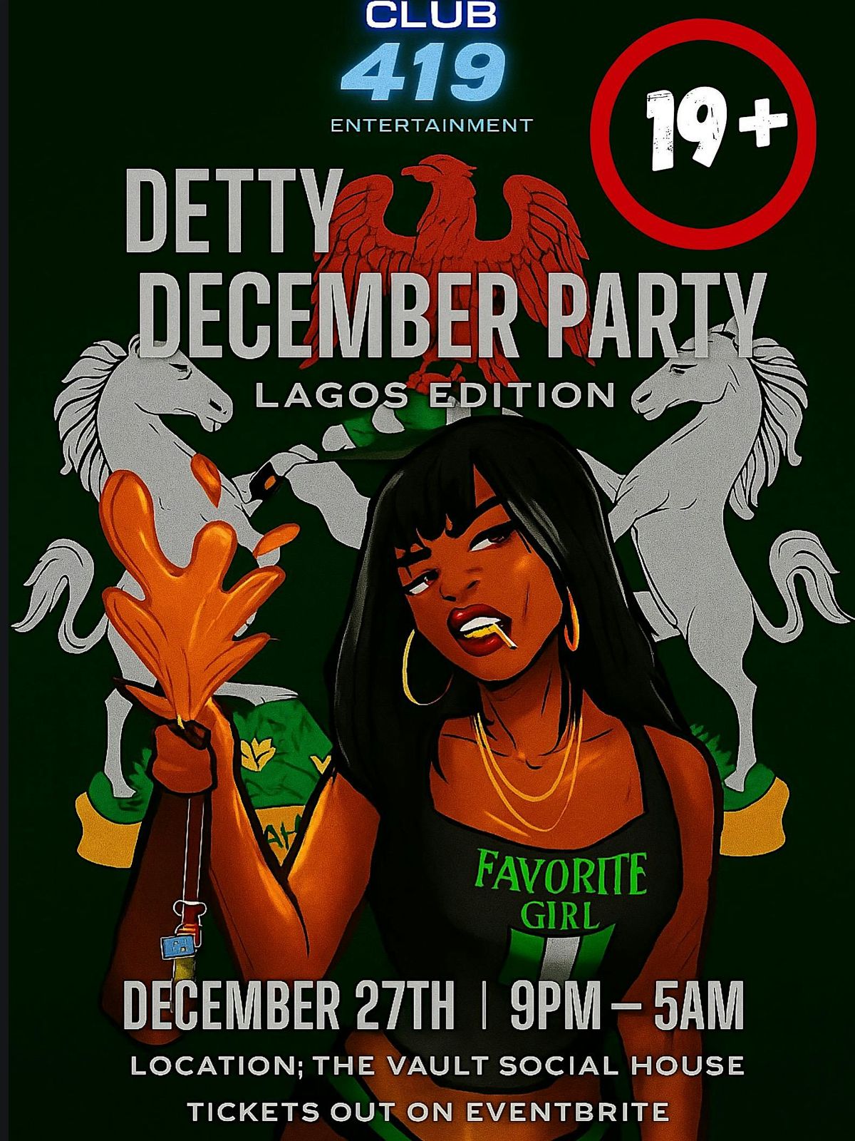 DETTY DECEMBER PARTY - LAGOS EDITION, 27 December | Event in Lagos | AllEvents