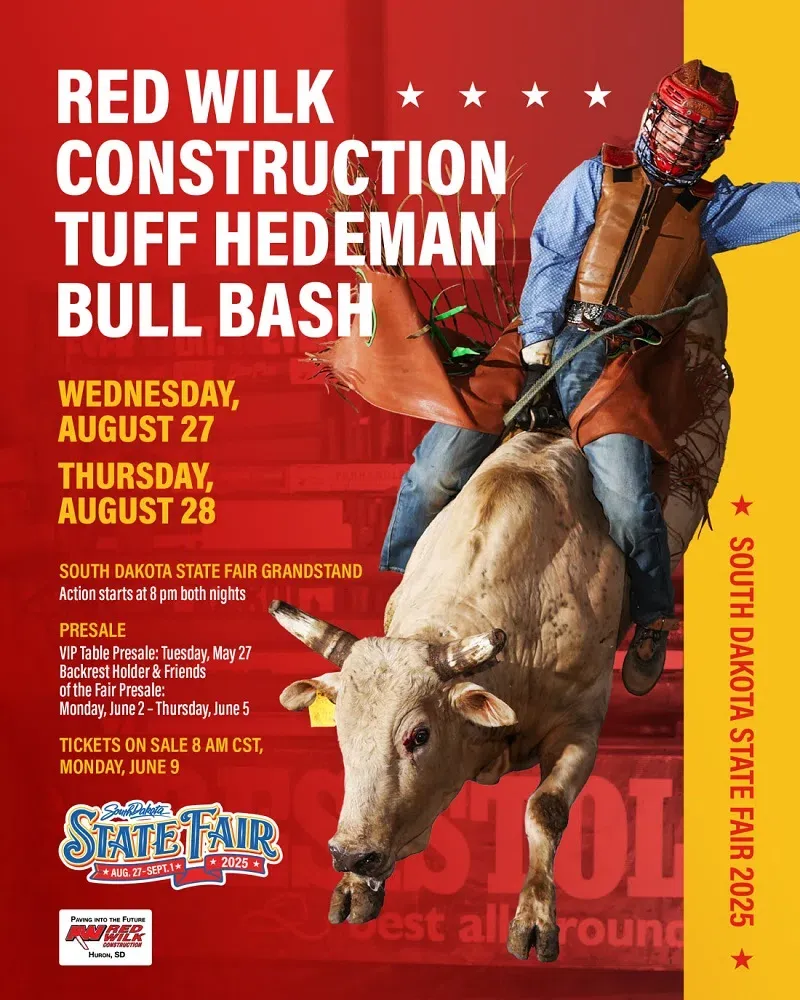 Tuff Hedeman Bull Bash, 26 August | Event in Huron | AllEvents