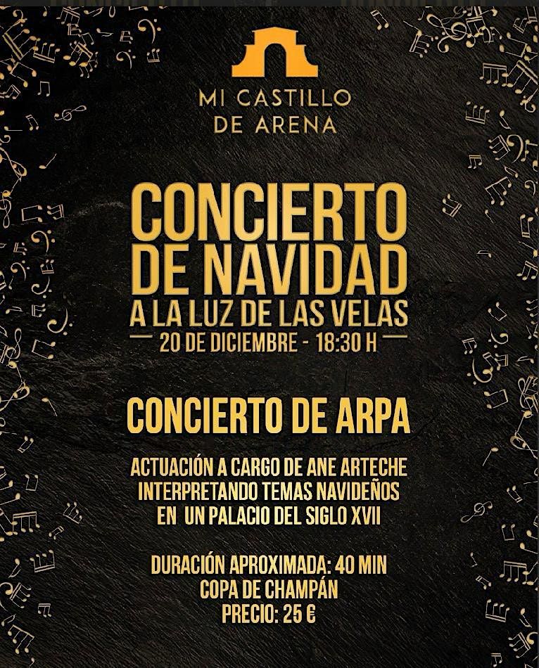 CONCIERTO DE ARPA EN UN PALACIO DEL SIGLO XVII, 20 December | Event in Vitoria-Gasteiz | AllEvents