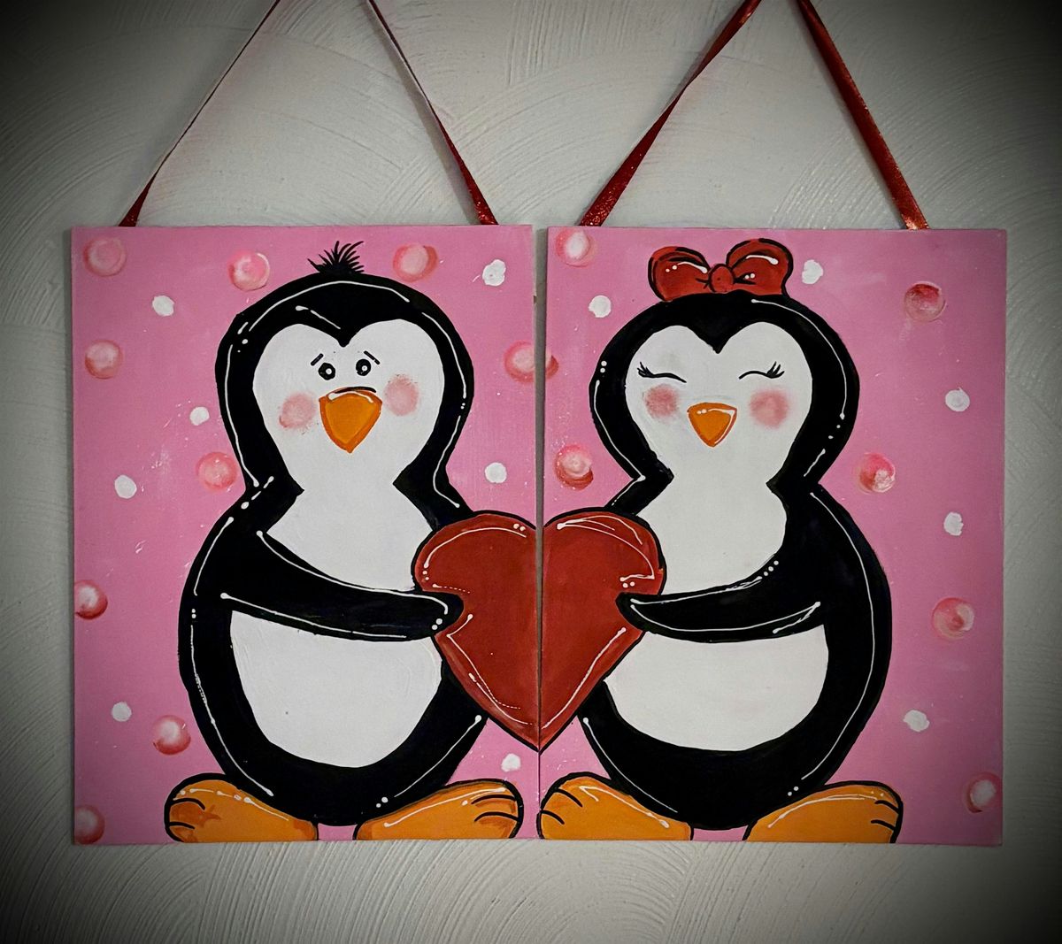 Mom and Me, Gettin Crafty, Canvas Paint Party!