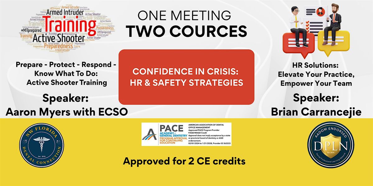 Confidence in Crisis:  HR & Safety Strategies, 19 February | Event in Pensacola | AllEvents