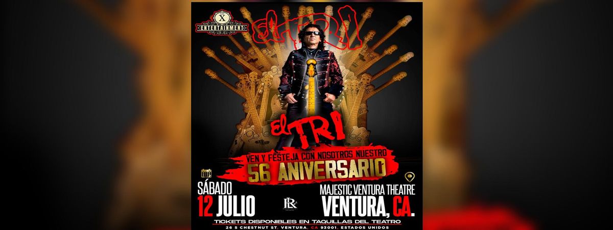 ALEX LORA EL TRI , 12 July | Event in Ventura | AllEvents