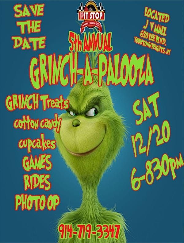 GRINCH-A-PALOOZA, 20 December | Event in Yorktown Heights | AllEvents