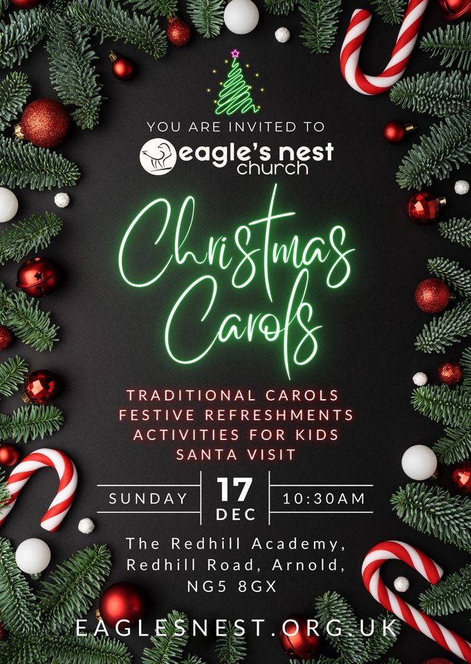 Carol Service with Eagles Nest Church, The Redhill Academy, Nottingham