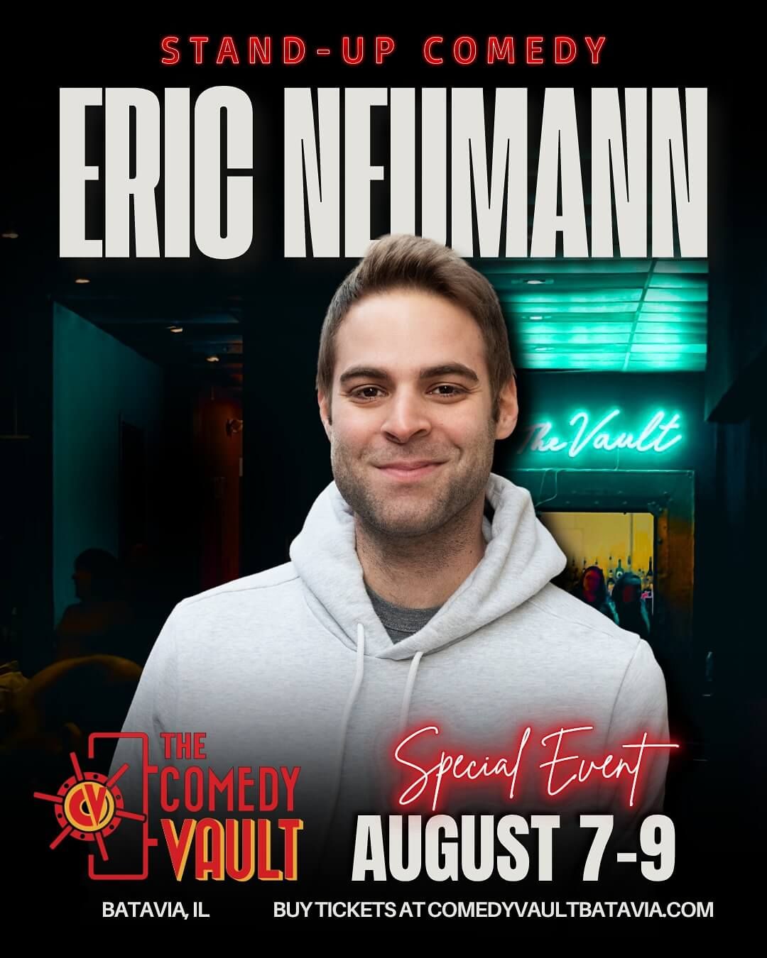 Eric Neumann at Cobbs Comedy Club, 4 January | Event in San Francisco | AllEvents