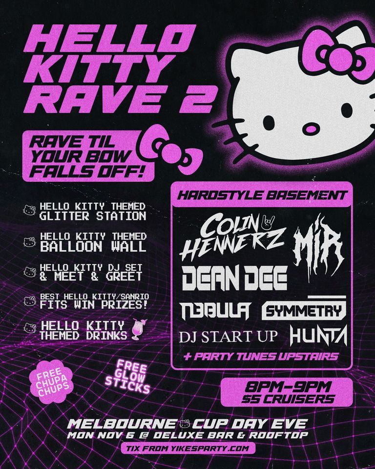 Hello Kitty Rave Fan Hello Kitty November