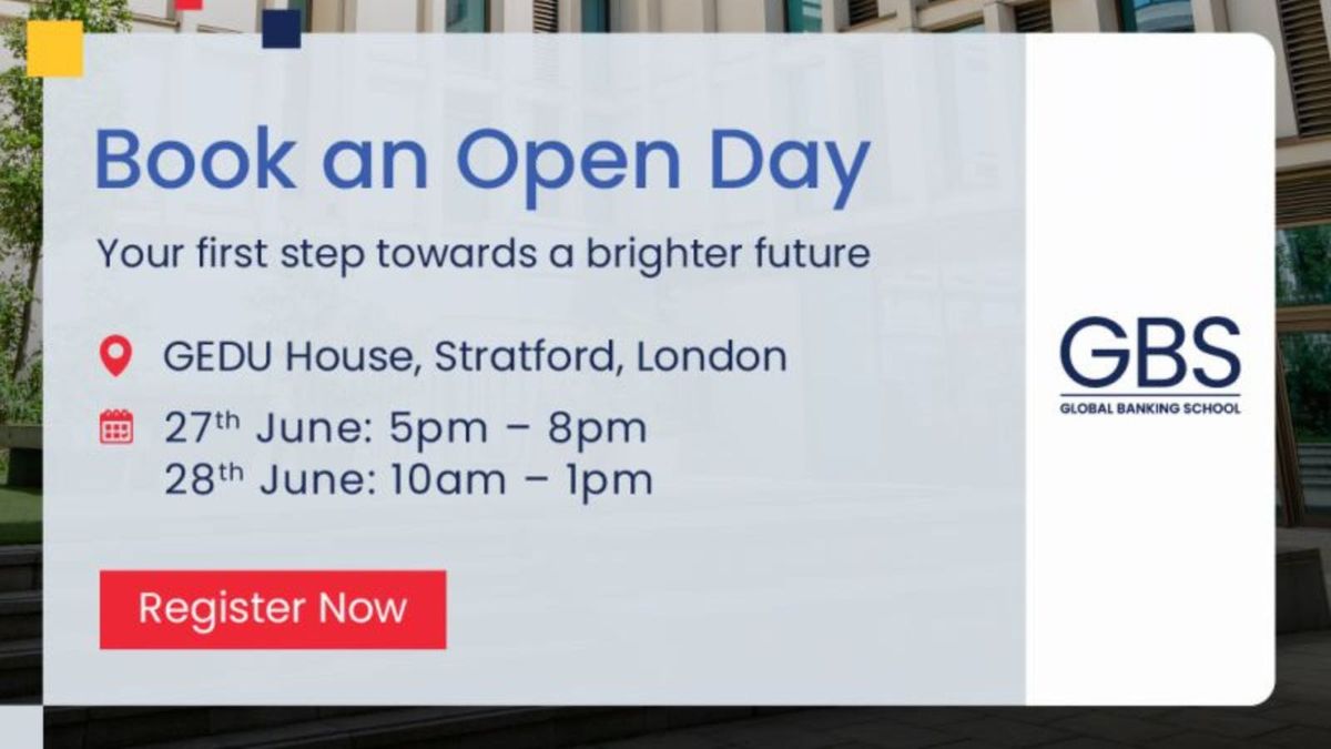 GBS Open Days, 27 June | Event in London | AllEvents