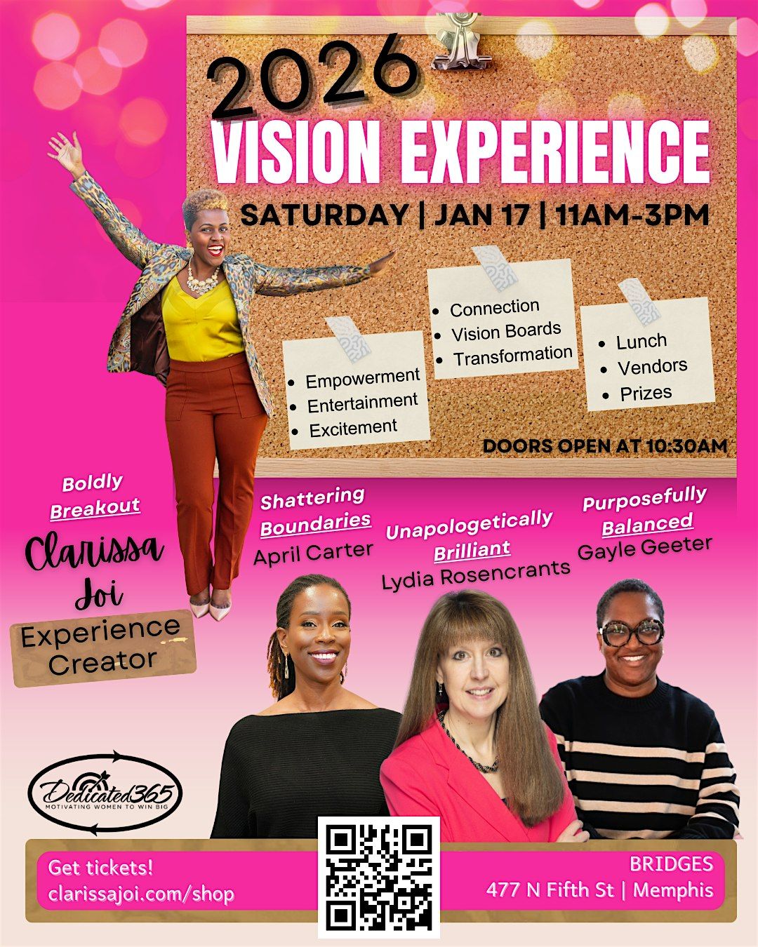 2026 Vision Experience, 17 January | Event in Memphis | AllEvents