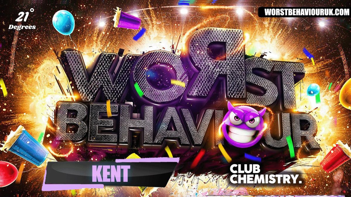 WORST BEHAVIOUR - KENT'S WILDEST ALL BLACK PARTY!, 5 October | Event in Canterbury | AllEvents