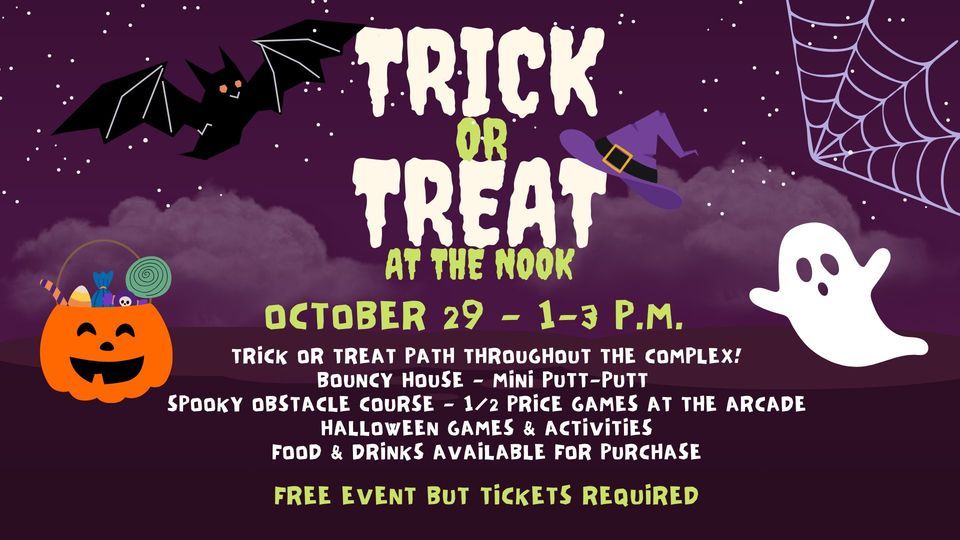 Trick or Treat at The Nook!, Spooky Nook Sports Champion Mill, Trenton
