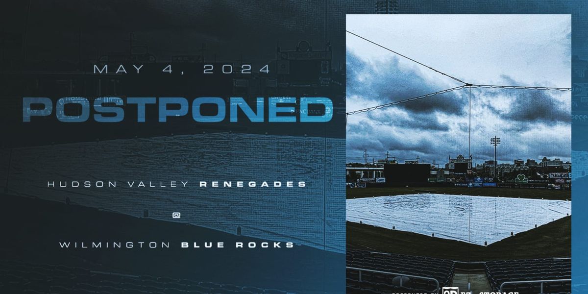 Hudson Valley Renegades at Wilmington Blue Rocks at Daniel S Frawley Stadium, 23 June | Event in Wilmington