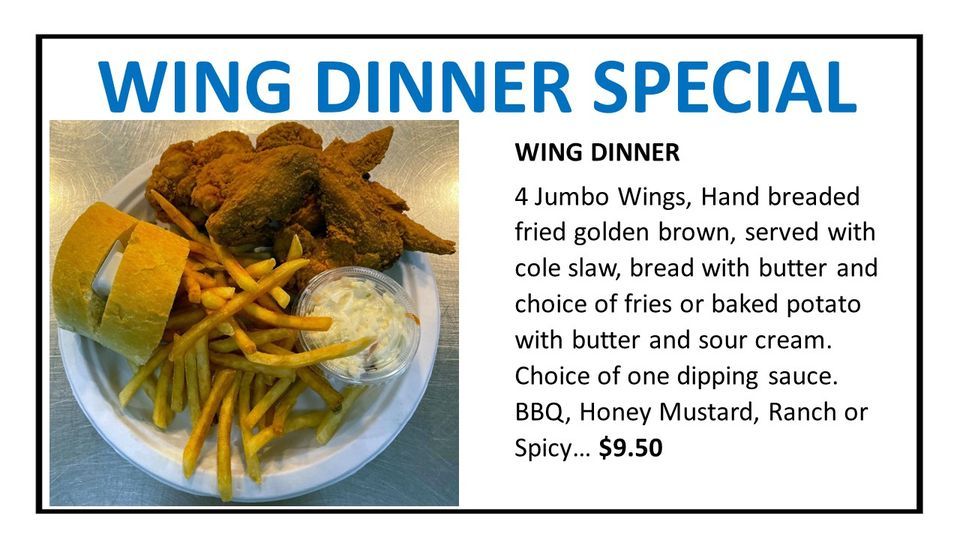 NL VFW Friday Fish Fry. Enjoy Sit Down Dining, or Carryout. Year Around