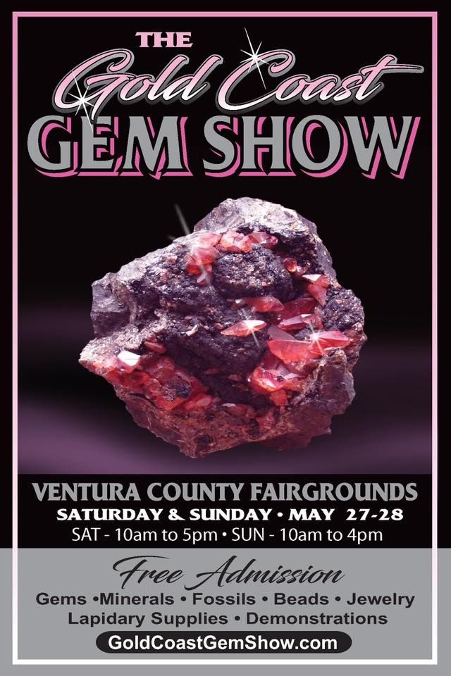 Gold Coast Gem Show, Ventura County Fairgrounds, May 27 2023 AllEvents.in