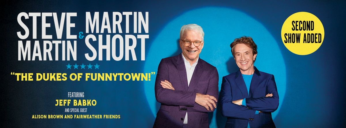 Parking Steve Martin and Martin Short, 30 January | Event in San Antonio | AllEvents