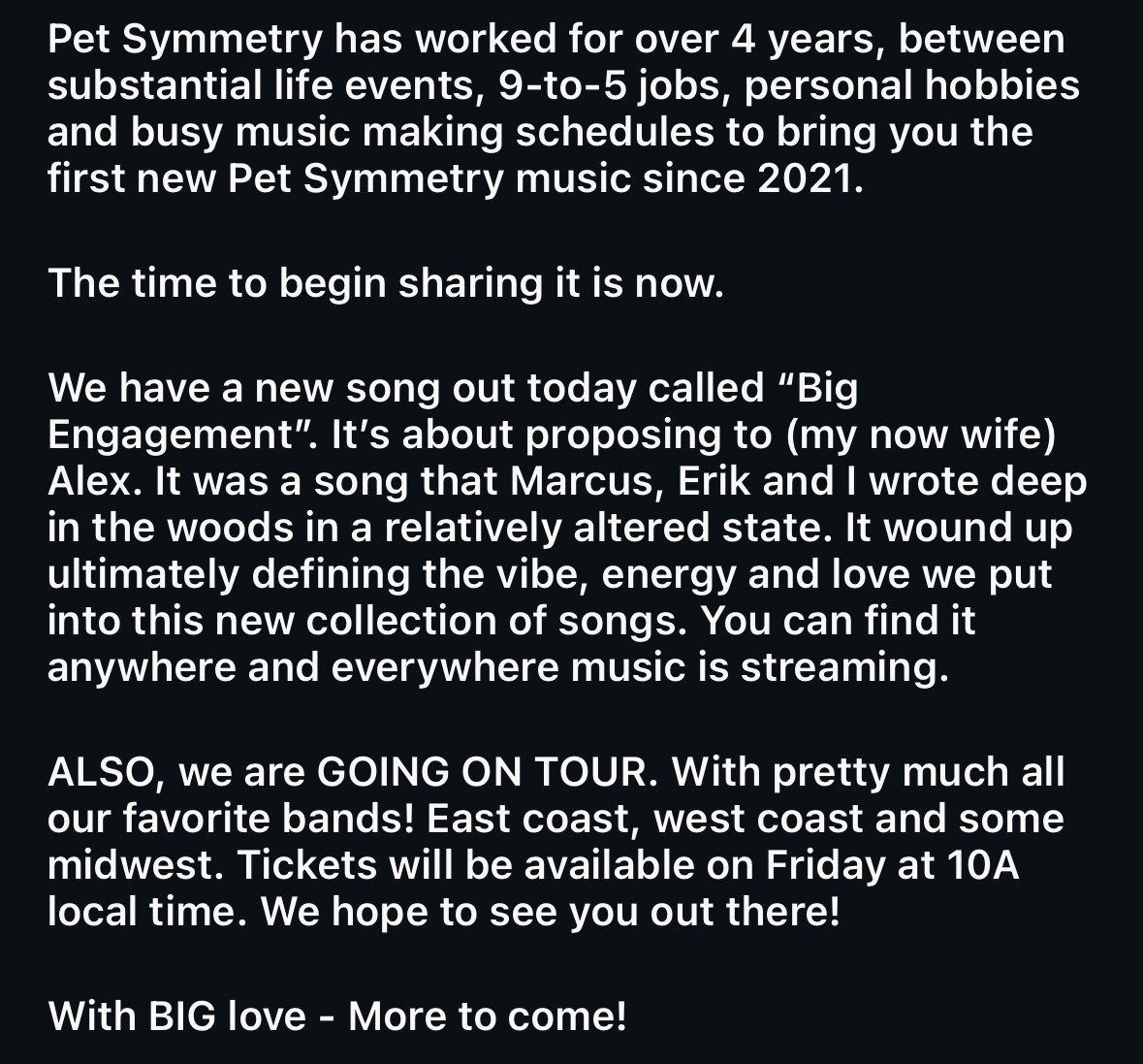 Pet Symmetry, 6 June | Event in Berkeley | AllEvents