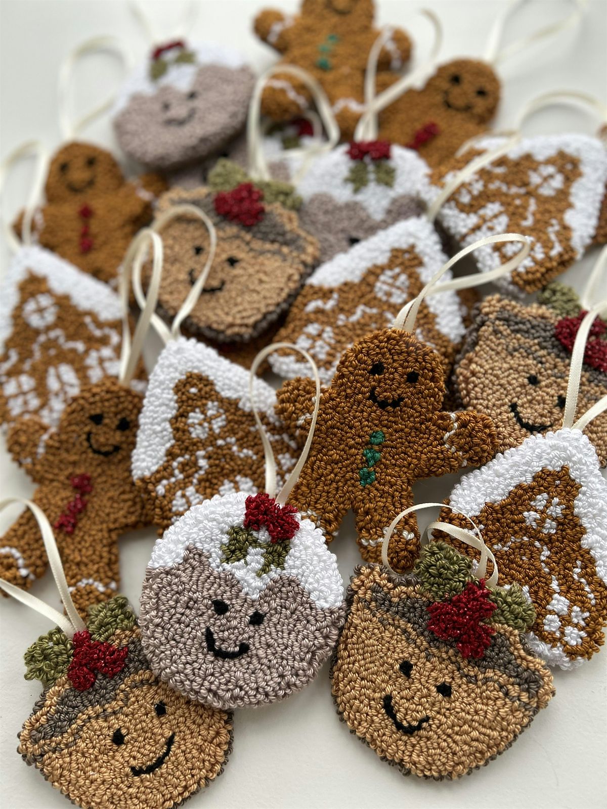 FESTIVE CRAFTERNOON TEA  -   PUNCH NEEDLE WORKSHOP & AFTERNOON TEA, 14 December | Event in Woodhouse Eaves