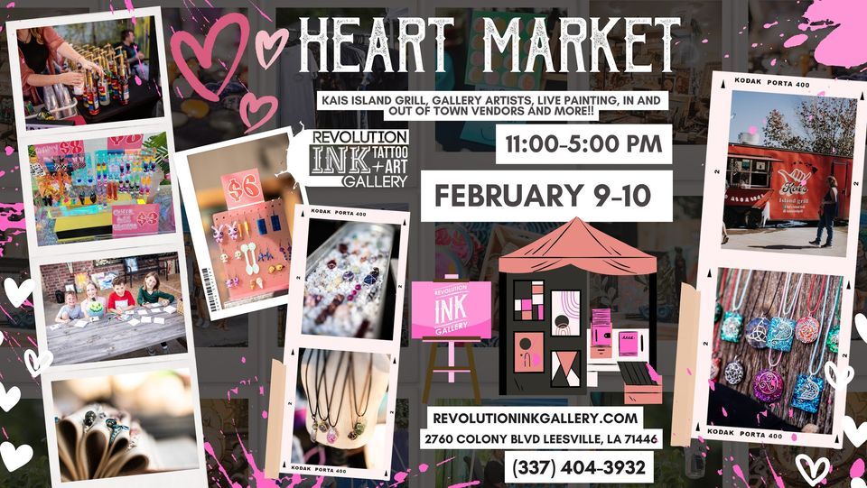 January 2024 Art Walk Revolution Ink Gallery, Revolution Ink Tattoo