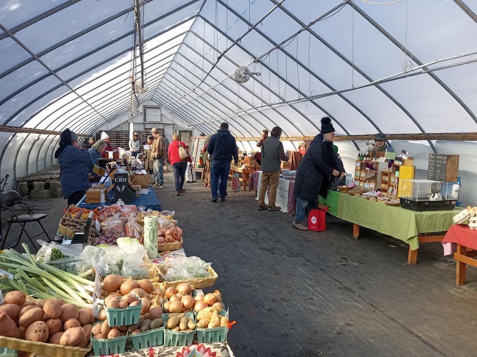 Skowhegan Winter Farmers Market, Boynton's Greenhouse Skowhegan, March