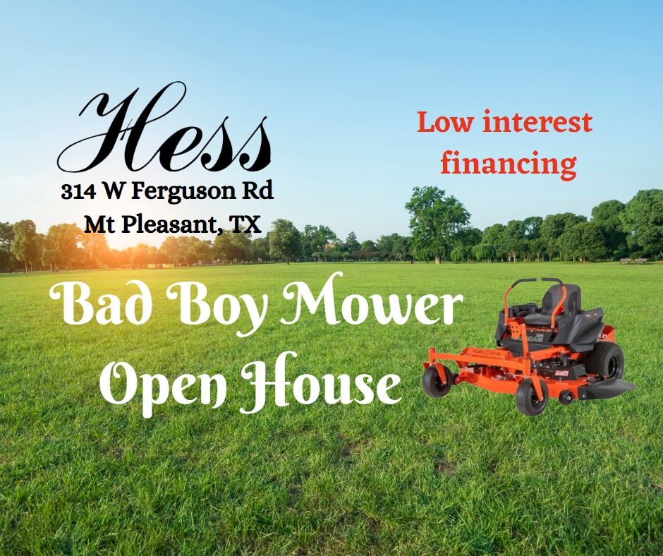 Hess Furniture & Appliance Bad Boy Mowers Open House , Hess Home