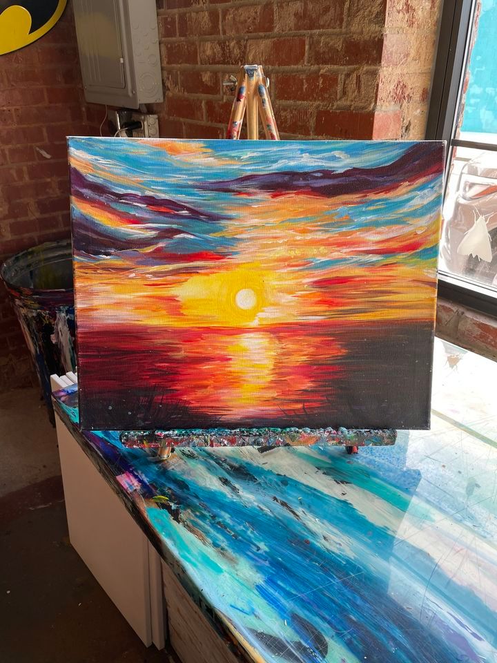 1 Mimosas Adult Paint Party , Paint N Cheers, Oklahoma City, January