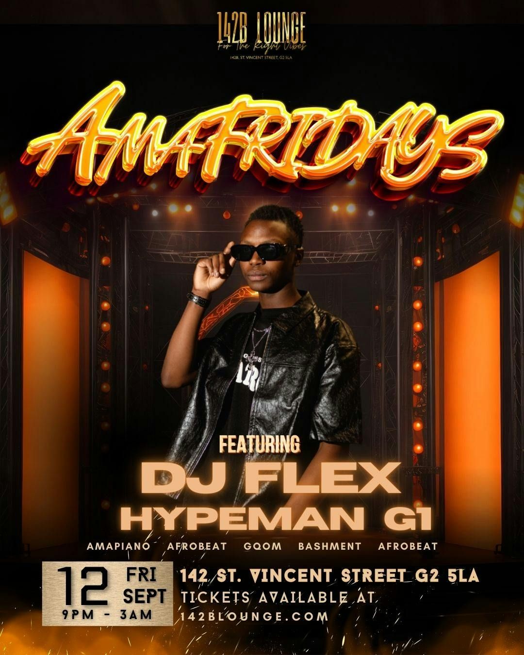 🔥AMAFRIDAYS🎶🔥🎧, 12 September | Event in Glasgow | AllEvents